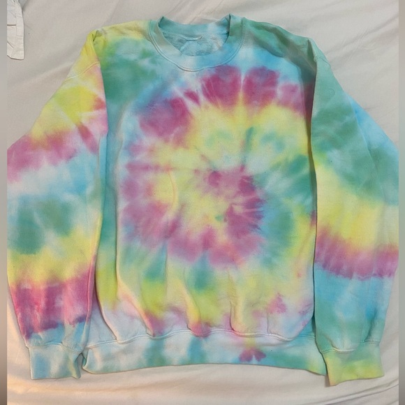 Tie dye crewneck sweater - Picture 1 of 1